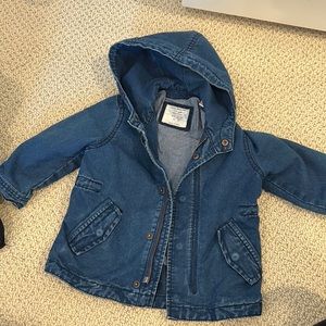 Zara kids Jean peacoat